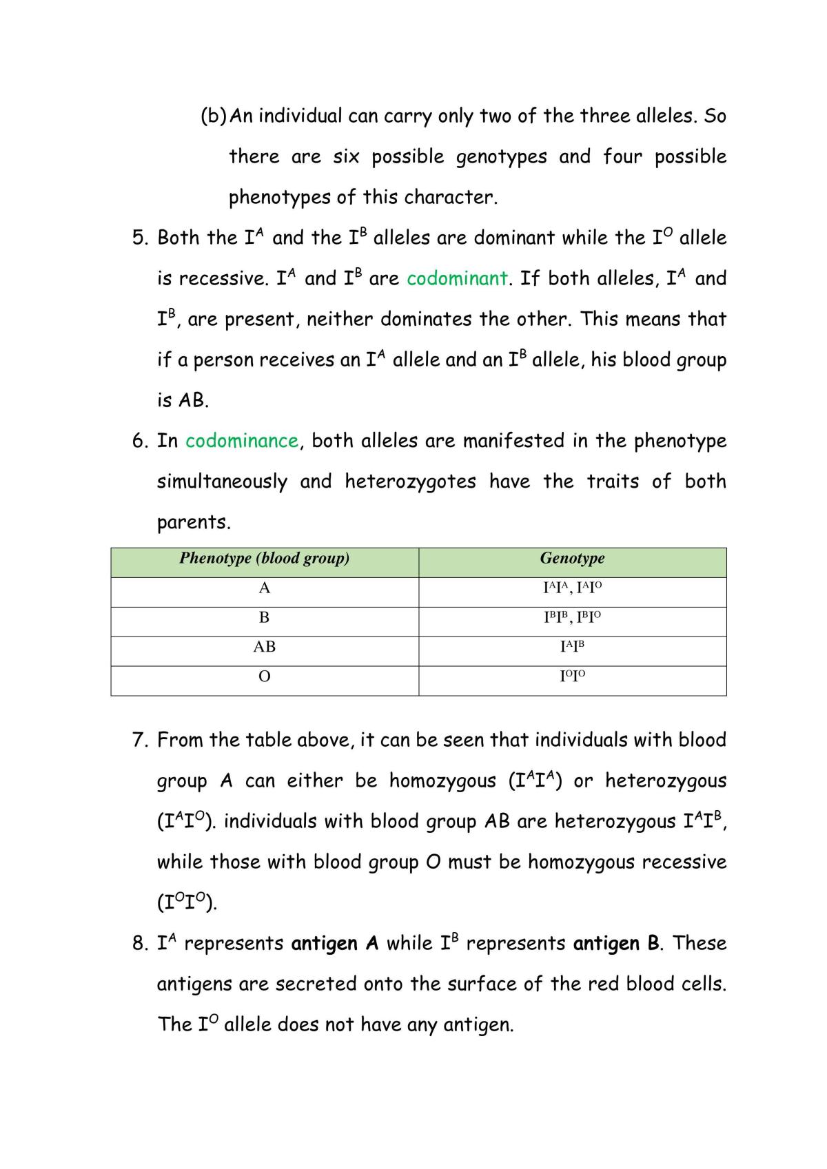 Biology Form 5 study notes - Inheritance  - Page 17