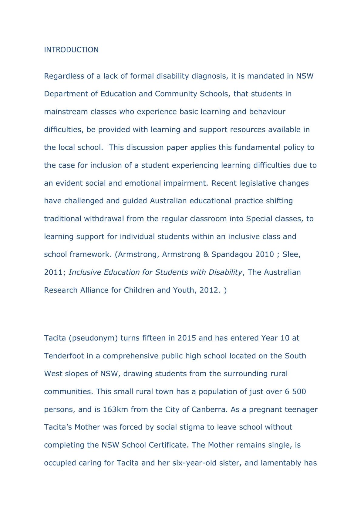 Assessment Task 1 Analysis of Policy Frameworks - Page 2