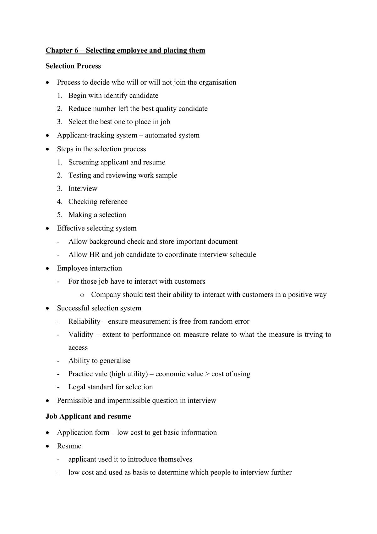 Human Resource Management Notes  - Page 13