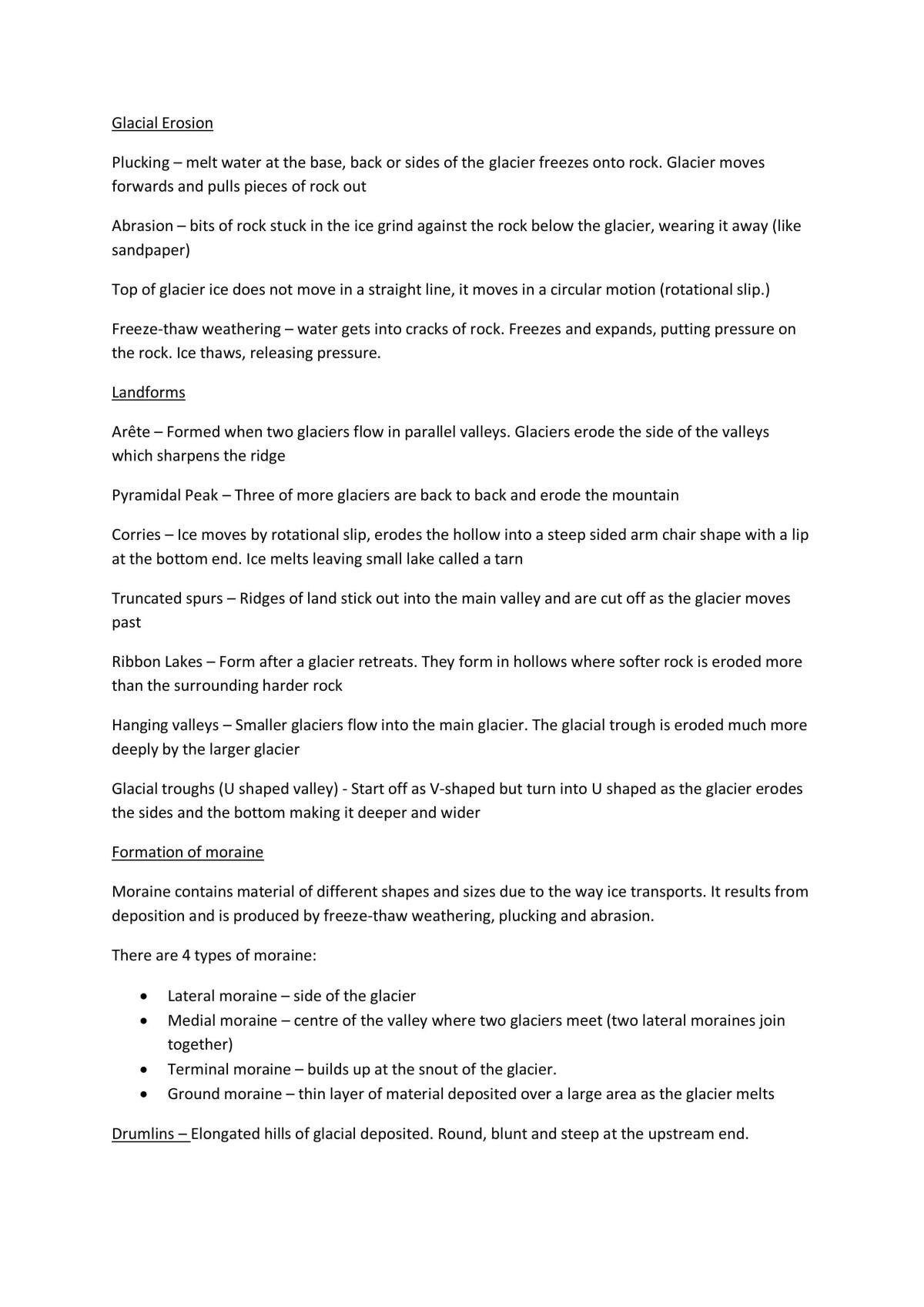 OCR GCSE Geography A- Case studies and notes  - Page 17