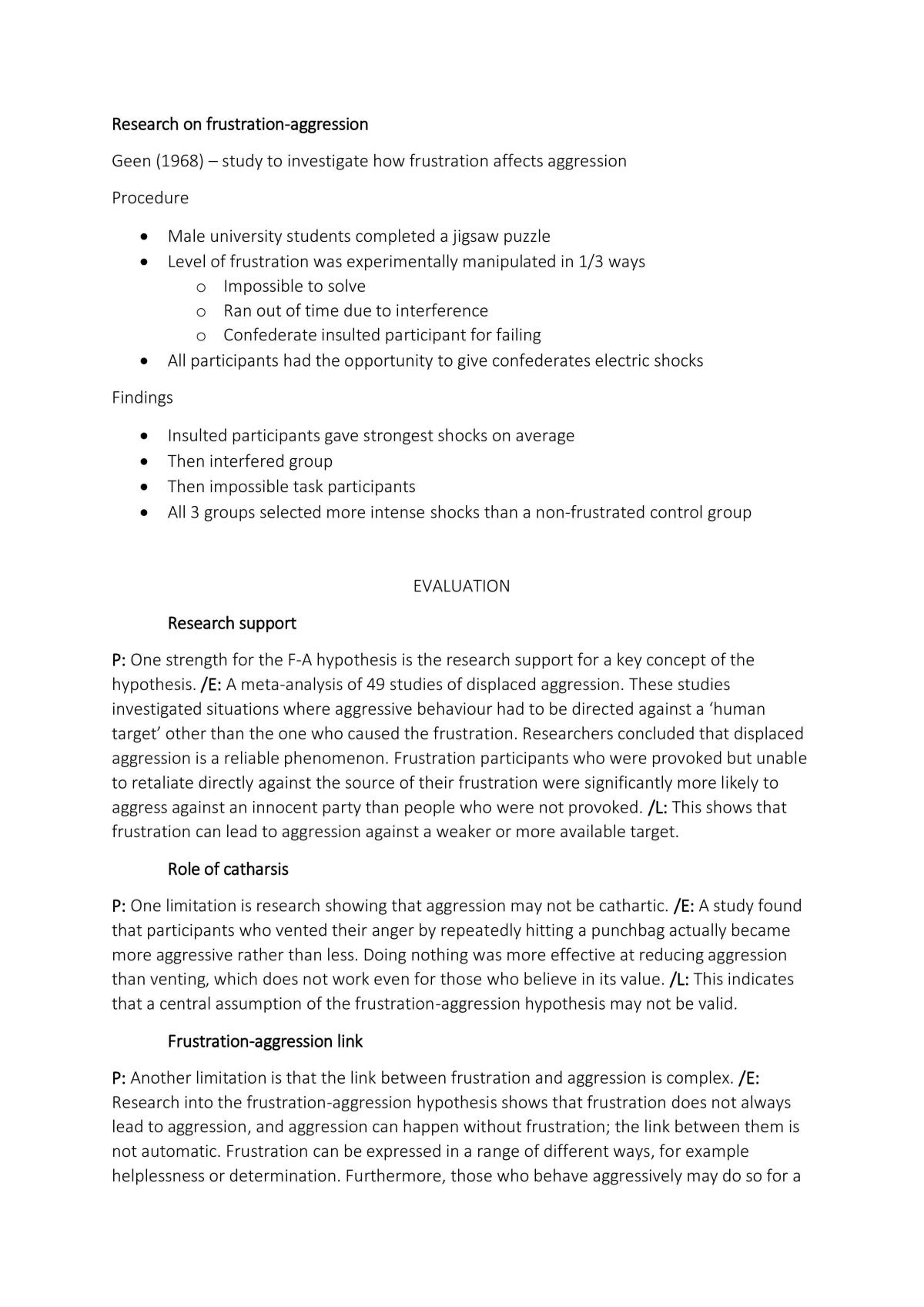 AQA A-Level Psychology notes  - Page 37