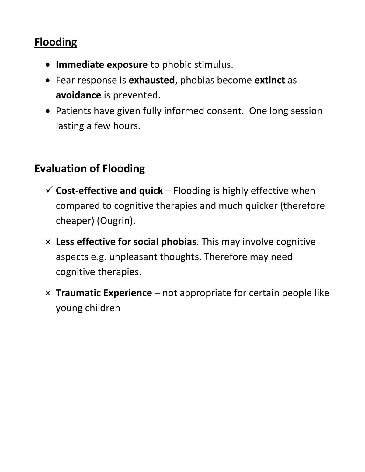 Psychopathology Full module notes - Page 12