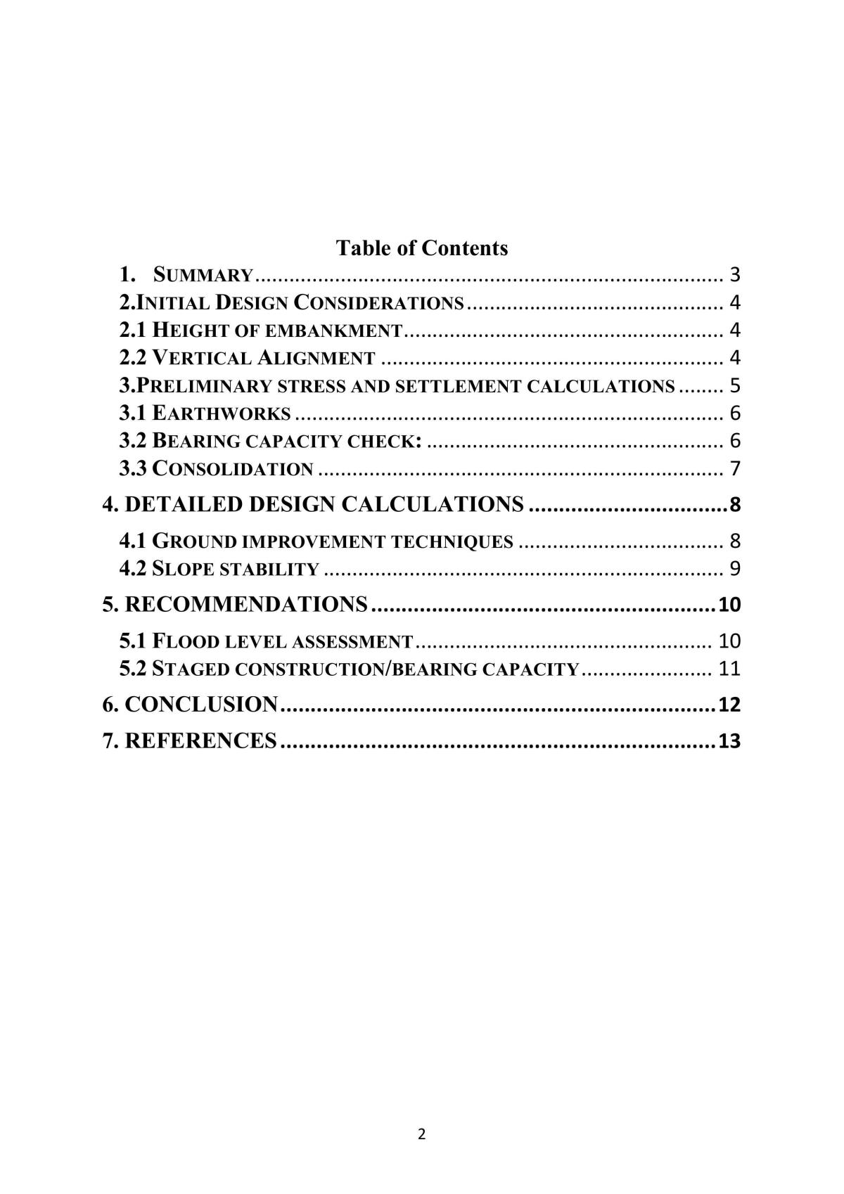 Technical appraisal report - Page 2