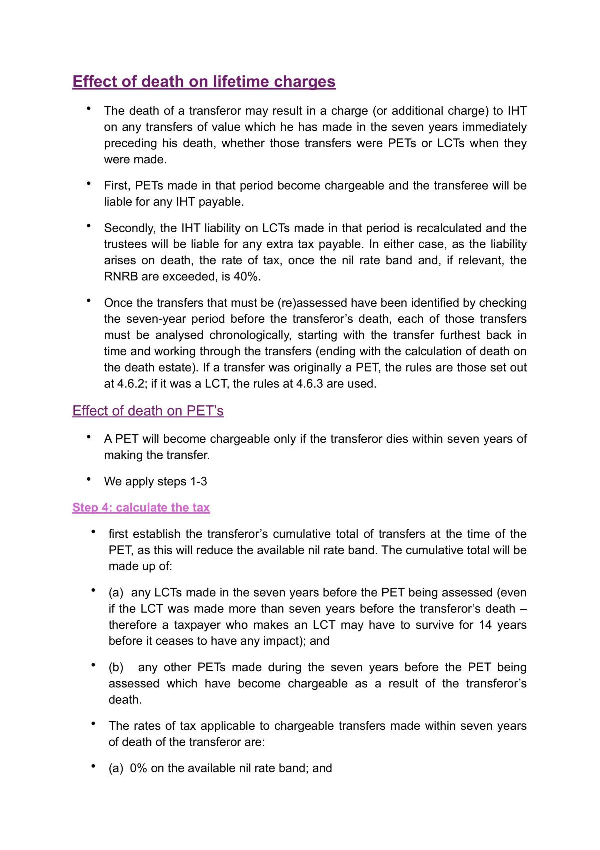 Wills and Administration of Estates Notes - Page 19