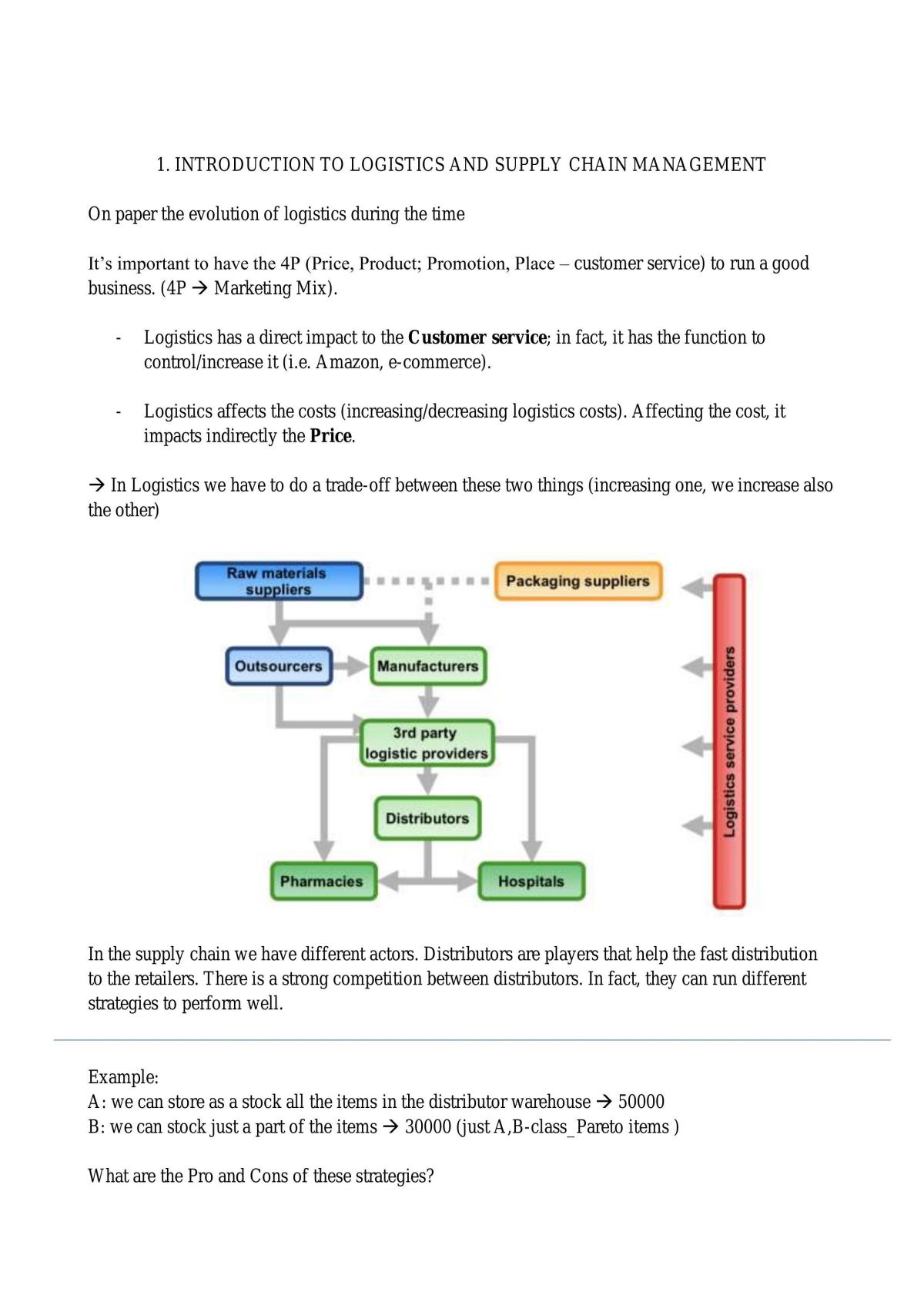 Logistics Management Notes - Page 2