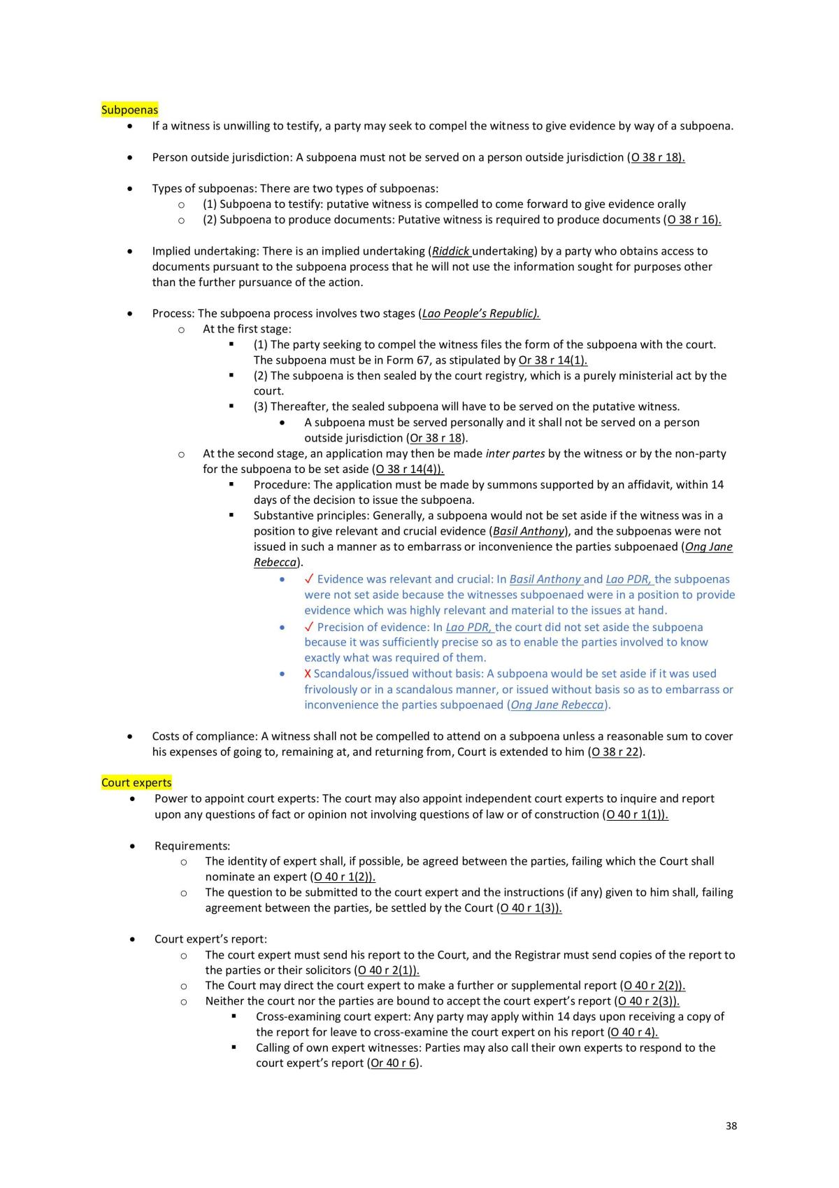 Civil Law Procedure - Page 38