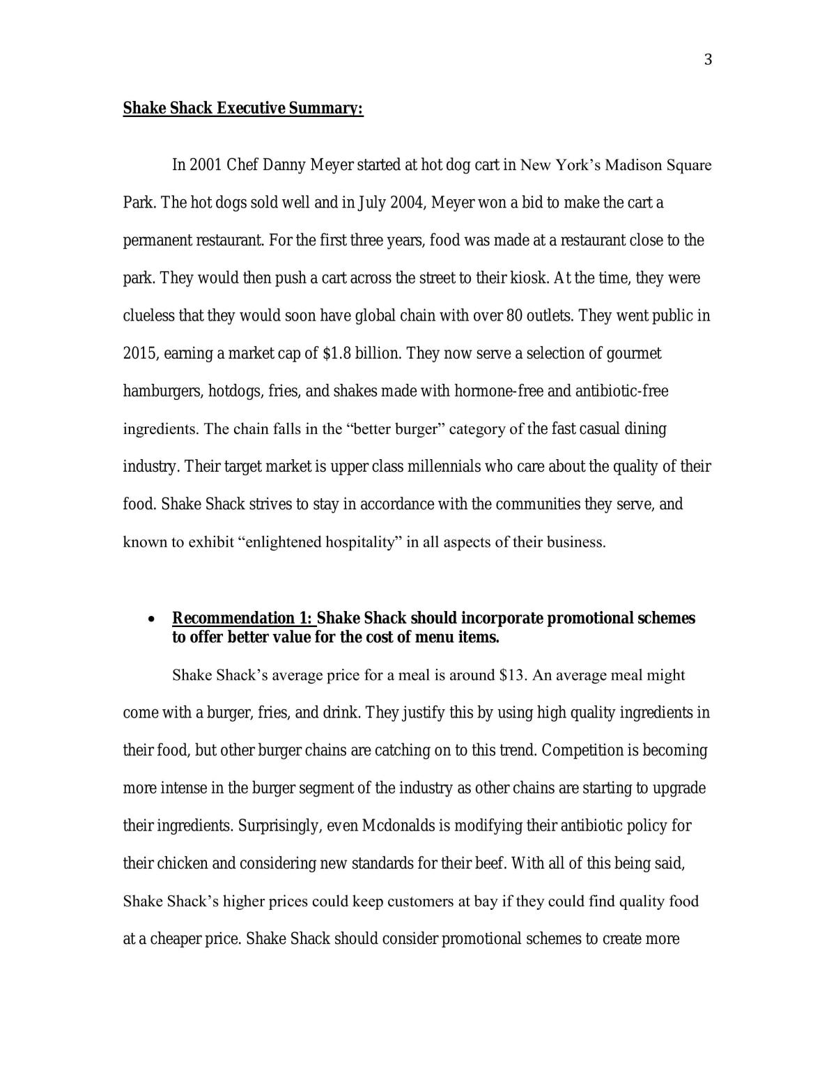 AB3601 Case Analysis on Shake Shack - Page 2