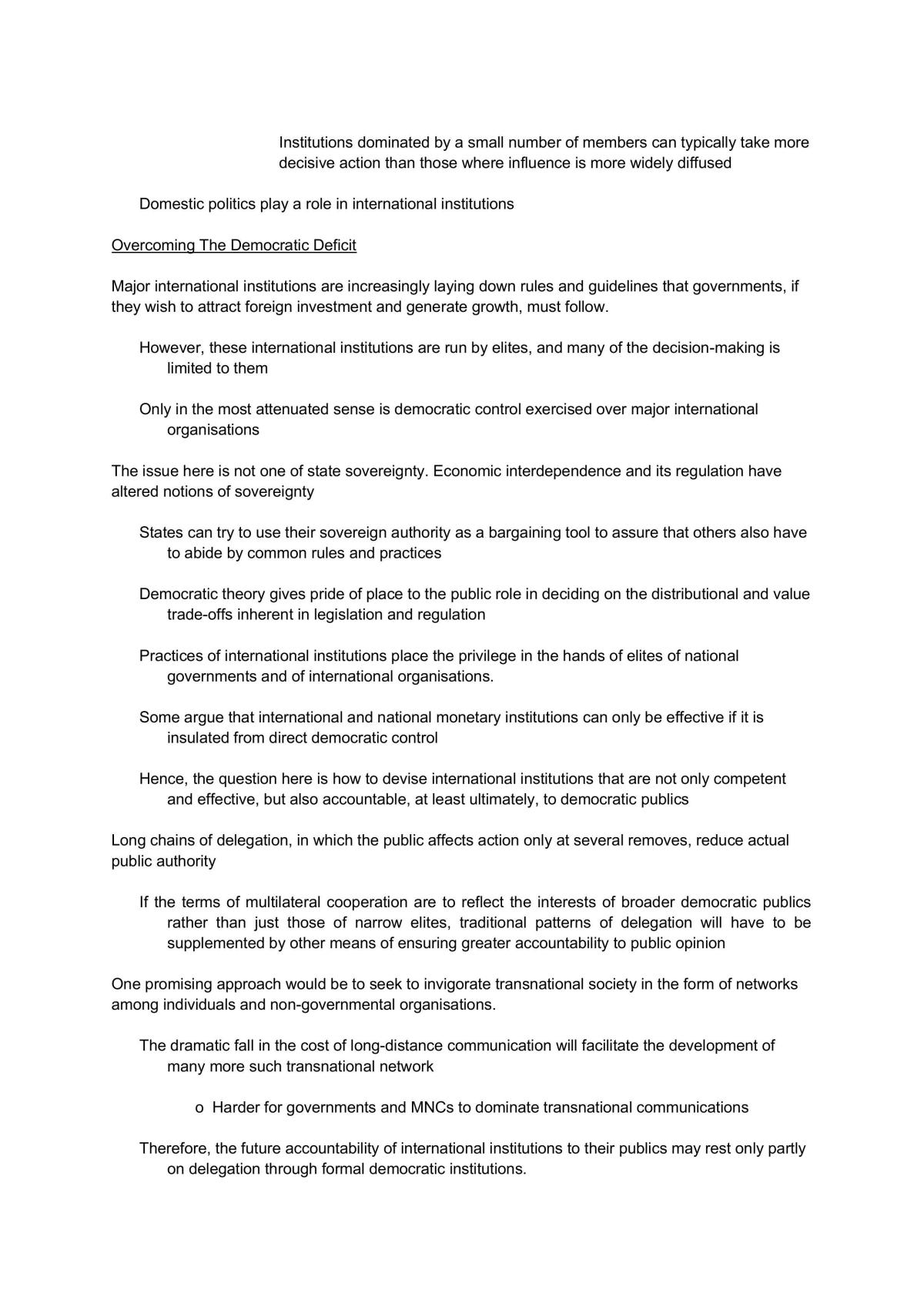 World Politics Notes - Page 113