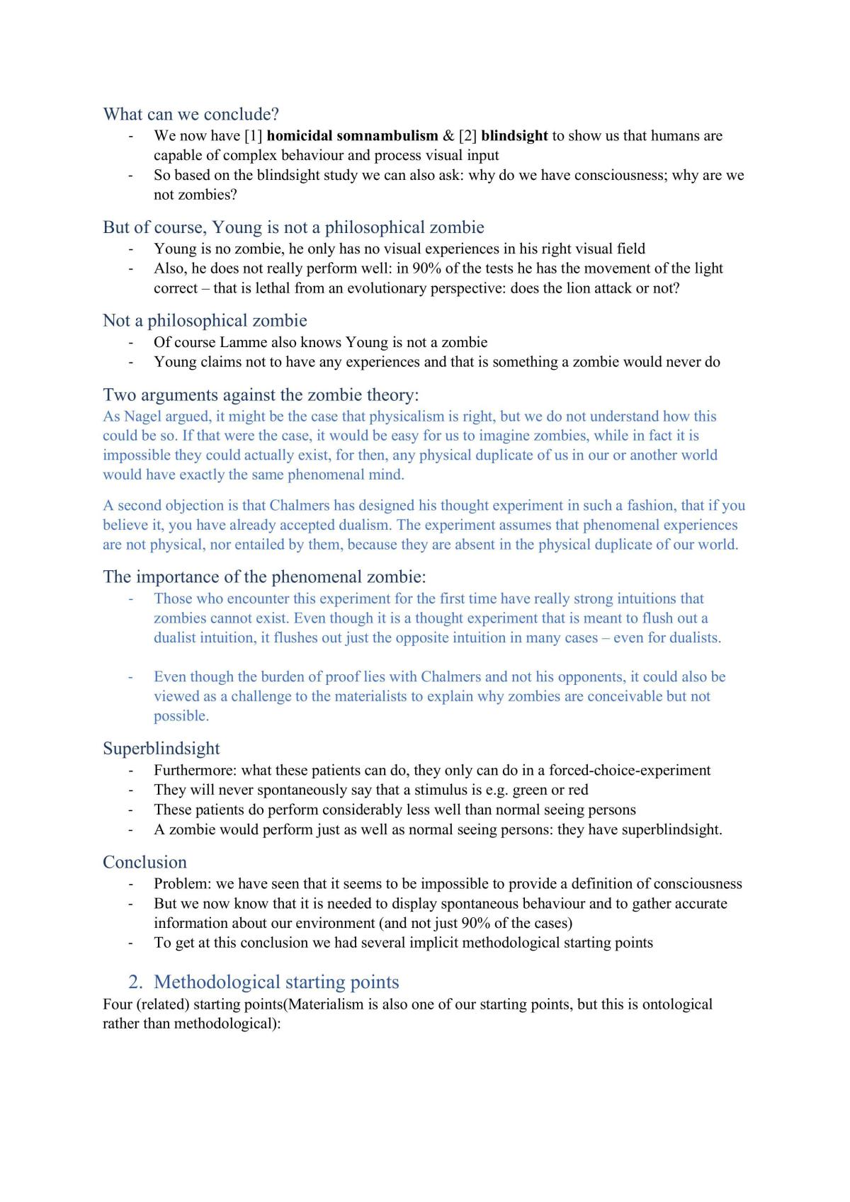 Advanced Topics in Philosophy of Mind Summary - Page 30