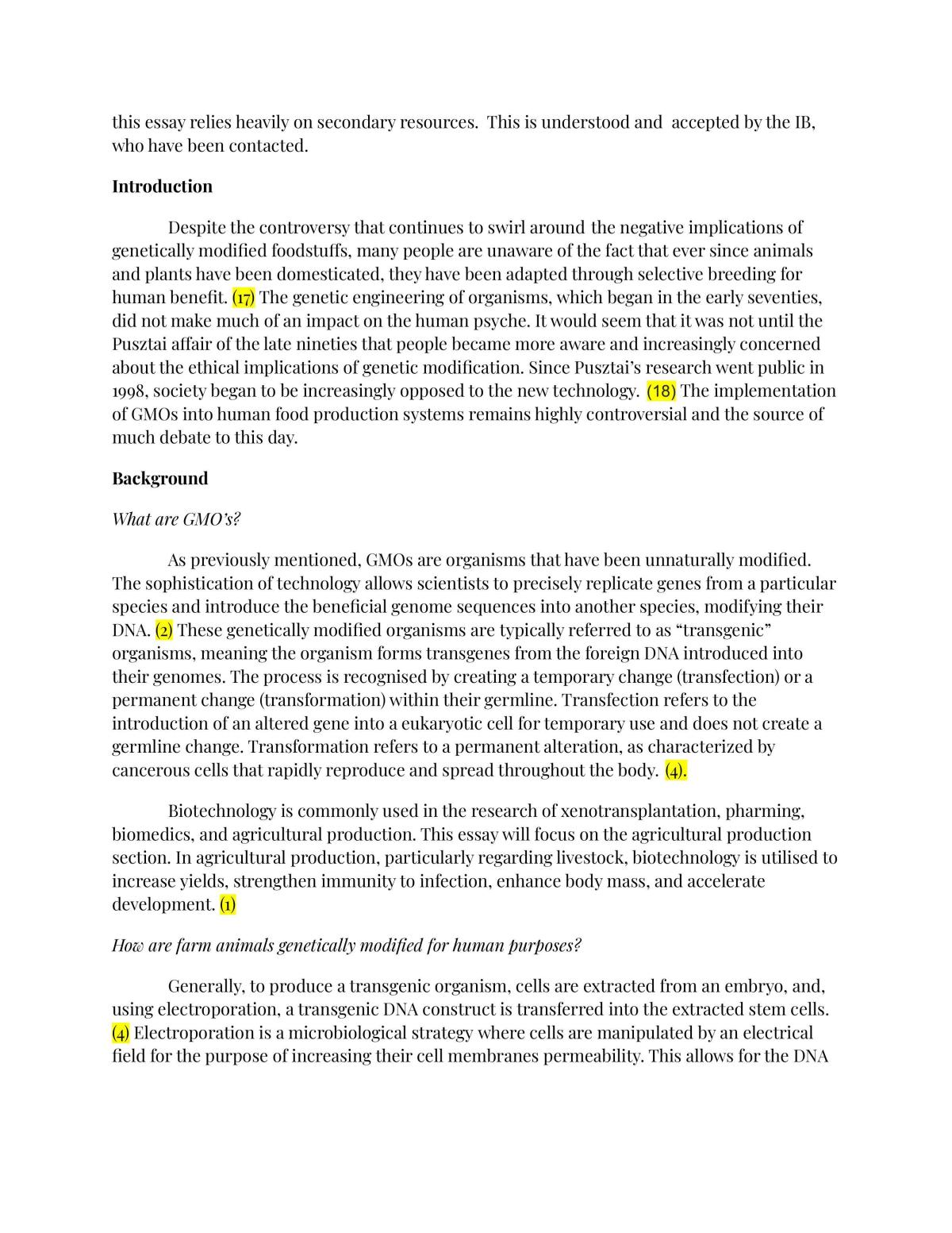 Extended Essay - Page 2