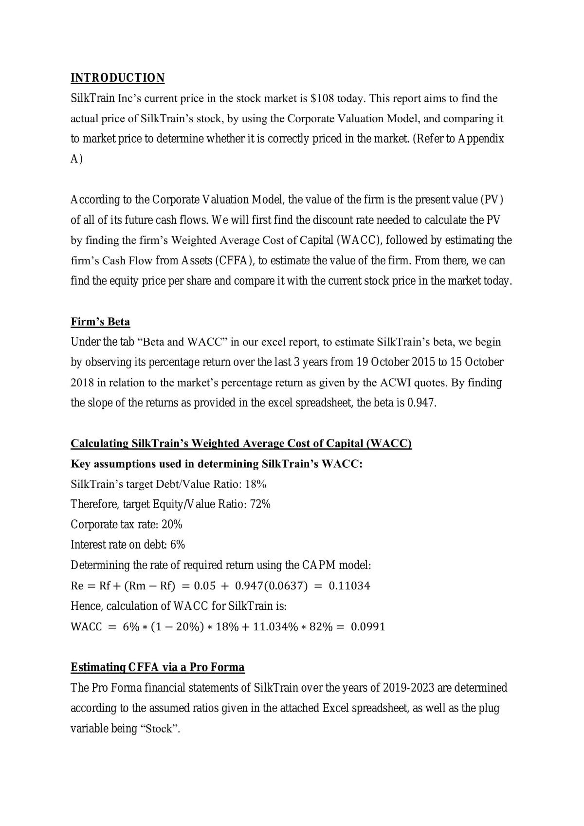 Project - FIN2704 Silktrain - Page 2