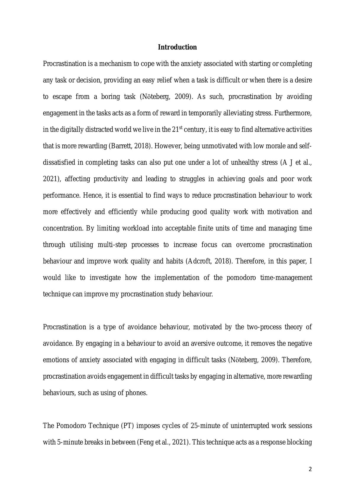 Behavioural Modification Essay - Page 2