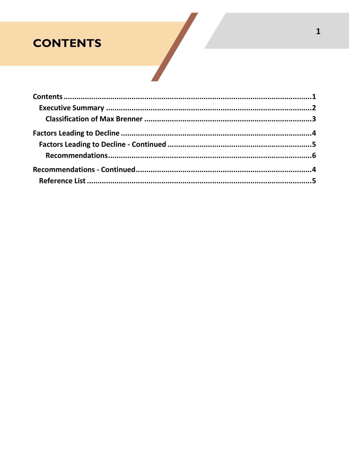 The Failure of a Business Case Study - Page 2