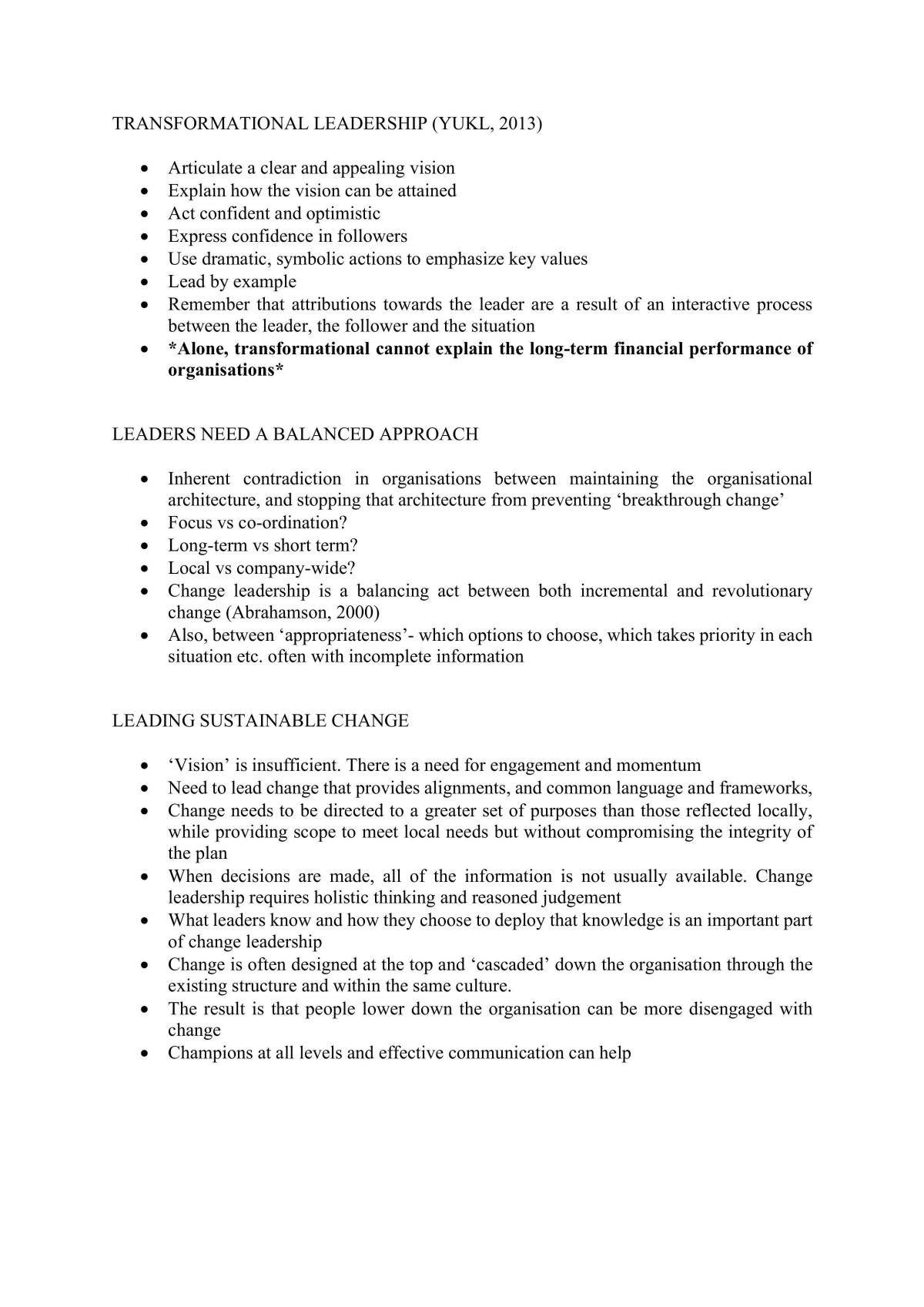 Organisational Change complete lecture notes - Page 57