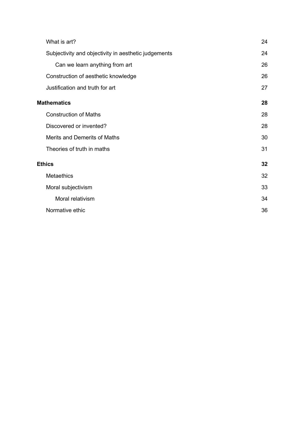 Knowledge and Inquiry Summary - Page 2