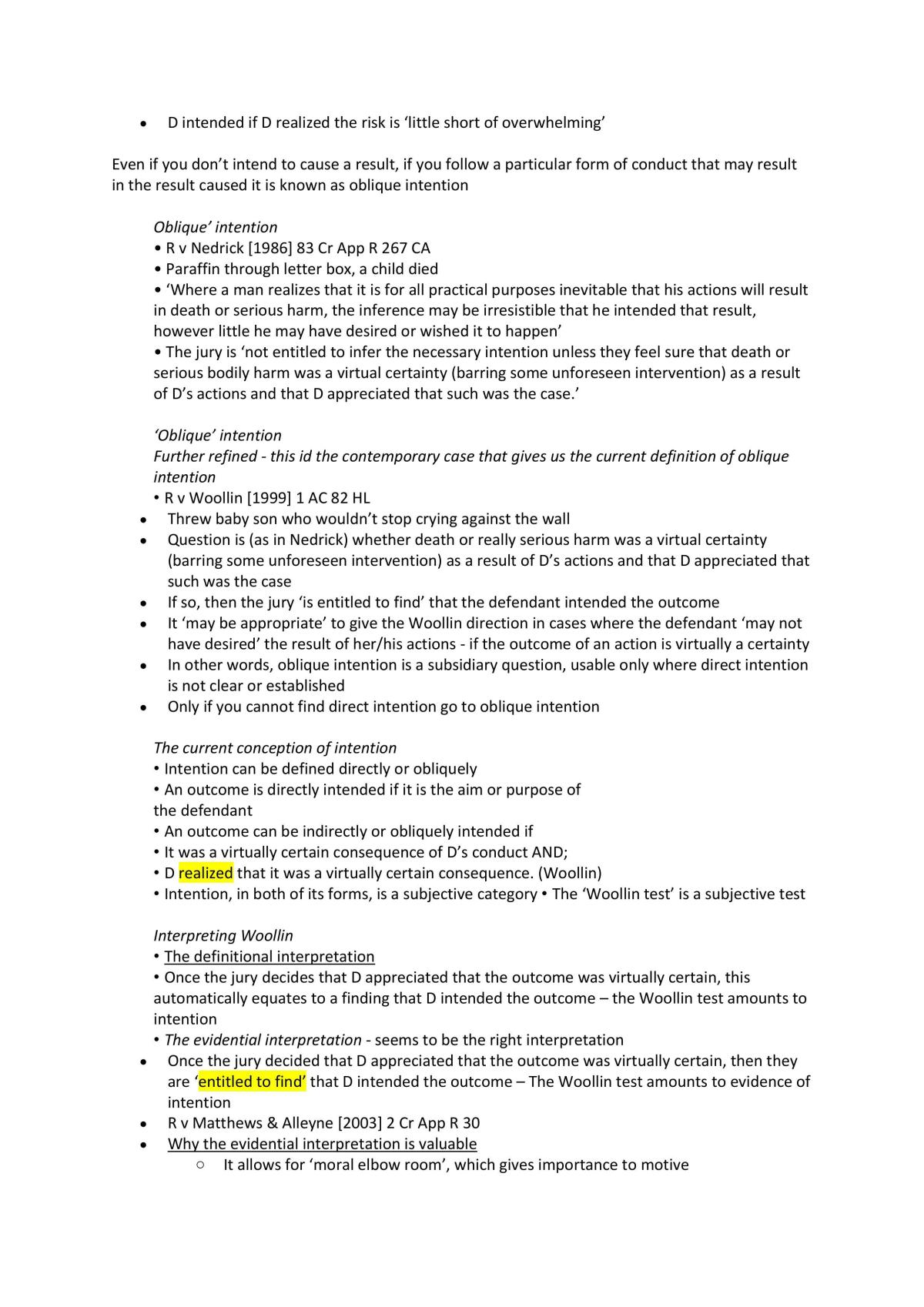 Criminal Law complete study notes  - Page 13