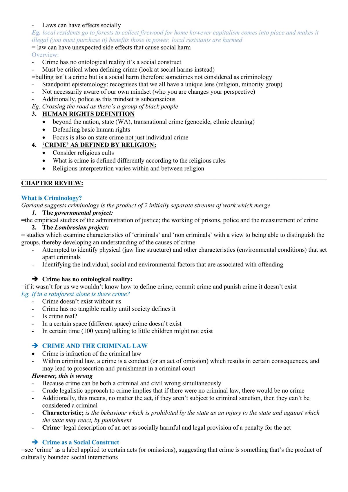 CRM100 Exam Notes - Page 2