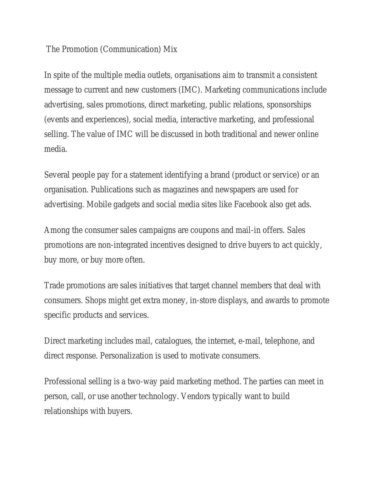 Principles of Marketing Notes - Page 25