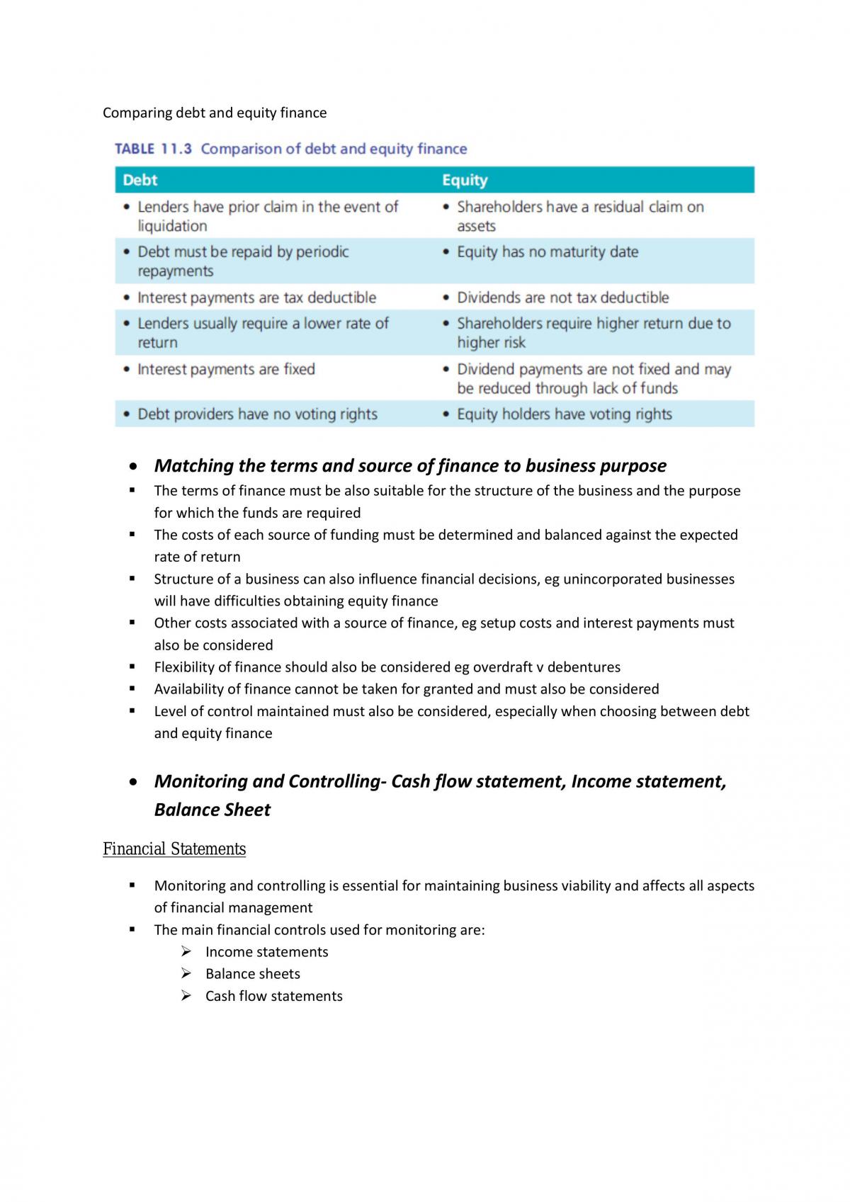 Finance Notes  - Page 11