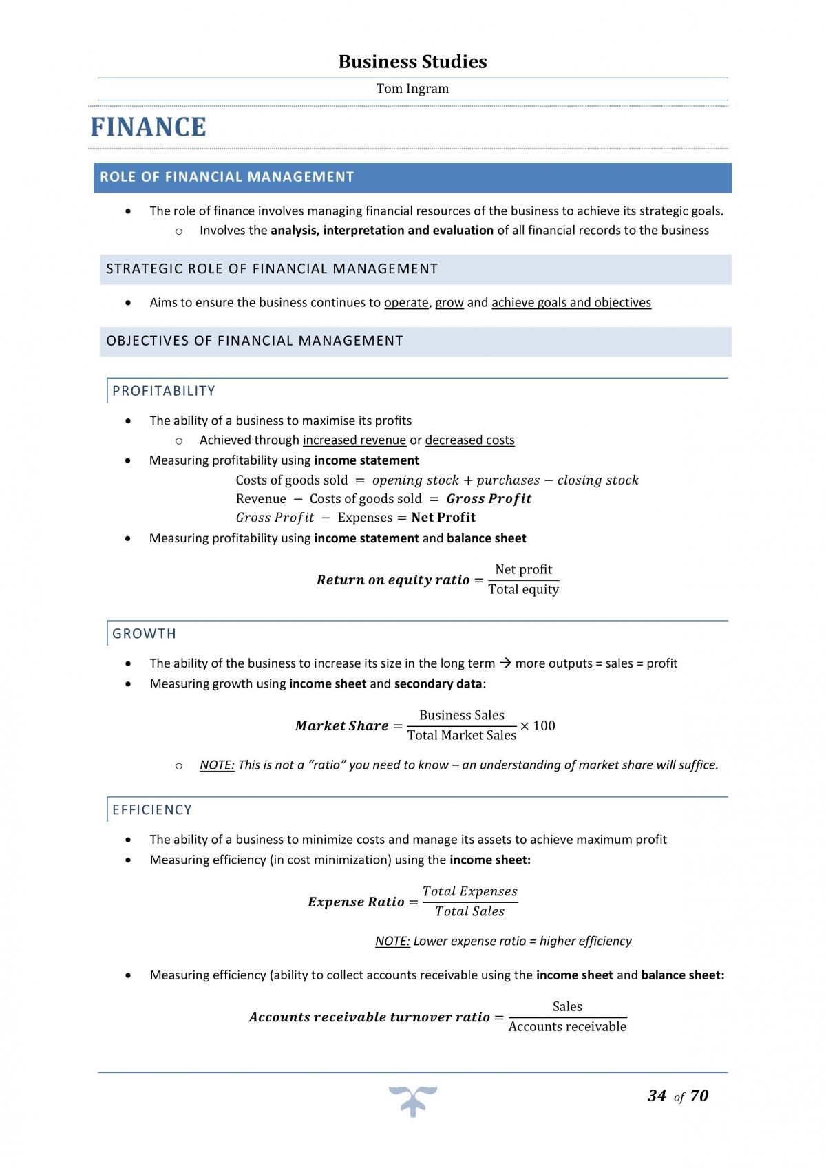 Complete Summary of HSC Business - Page 35