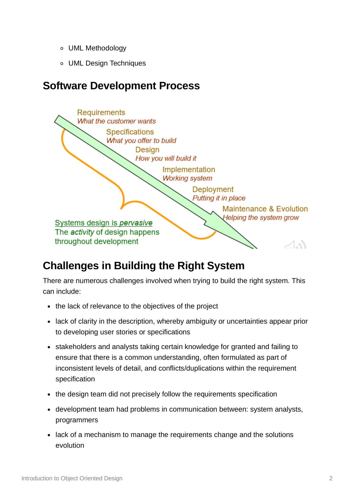 Revision Documents for CS3SD - Page 2