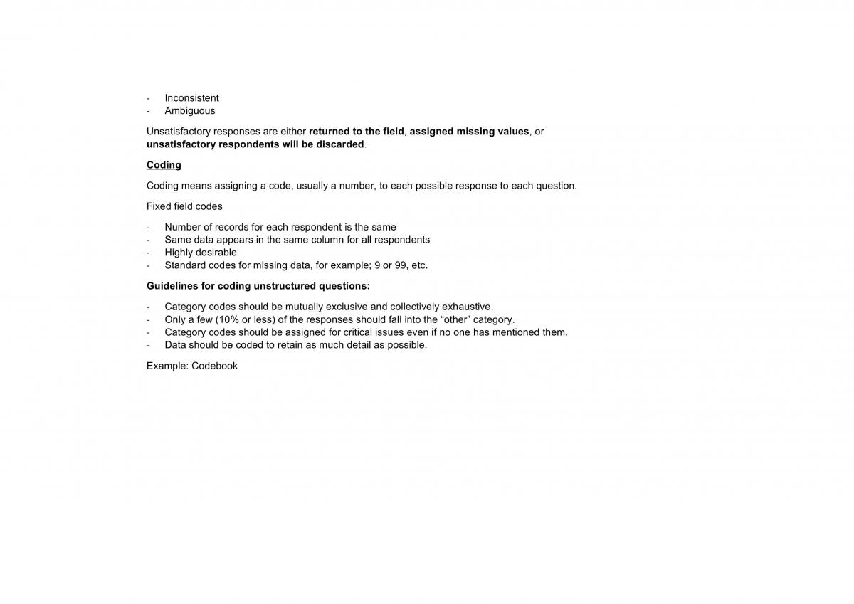 Marketing Research Method (MRM) MKF2121 Exam Notes - Page 49