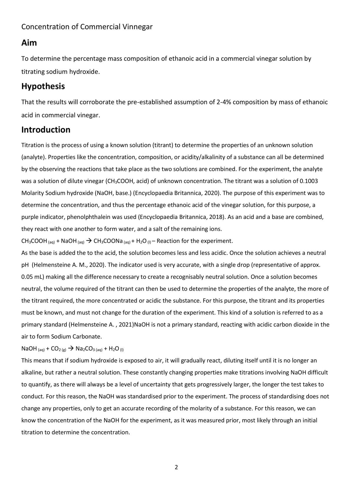 Concentration of commercial vinegar - Page 2
