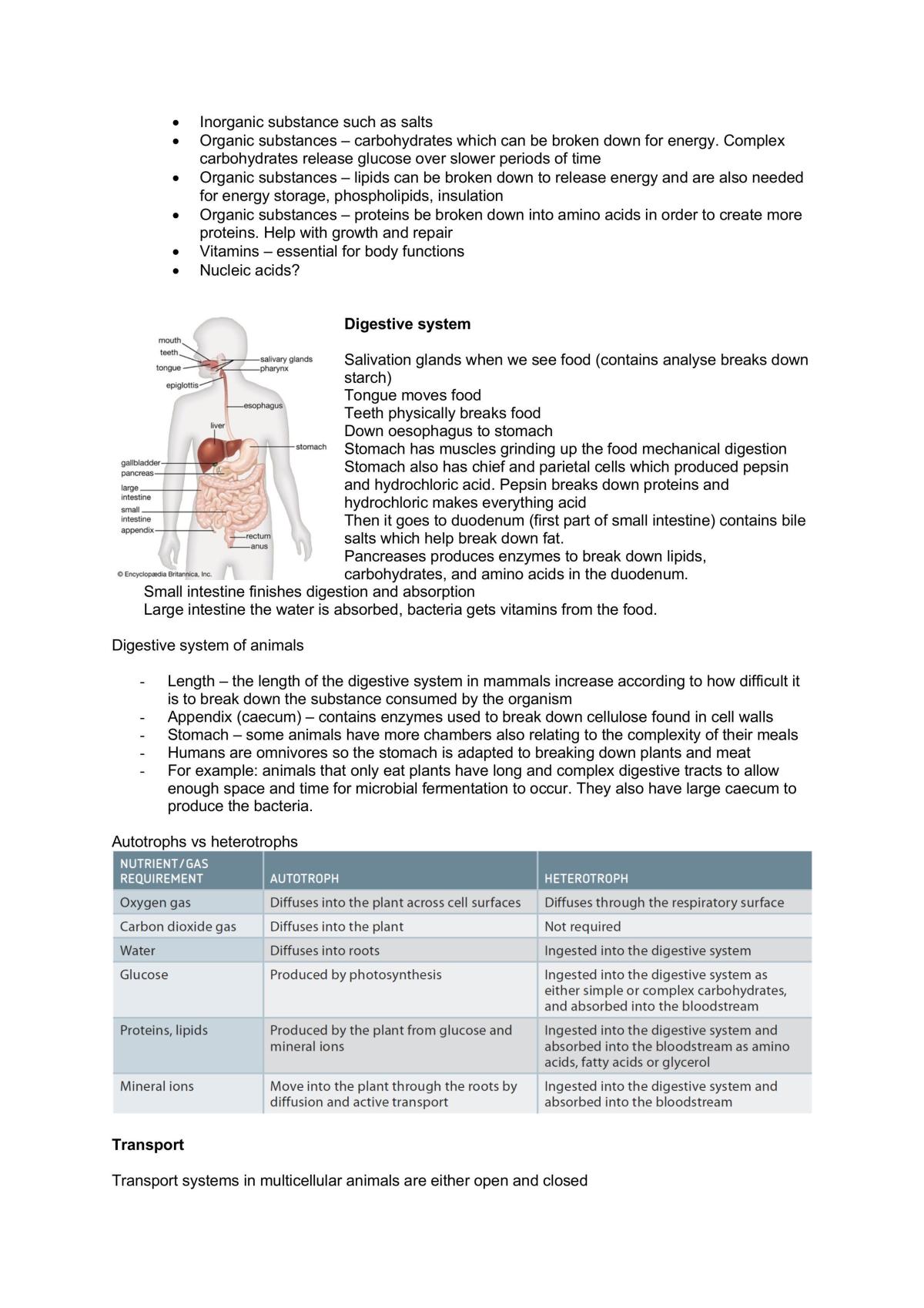 Complete biology study notes - Page 14