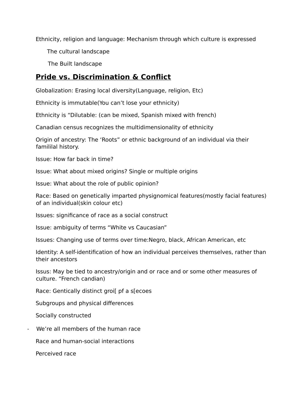 Complete Study Notes - GEOG 1HA3 - Page 25