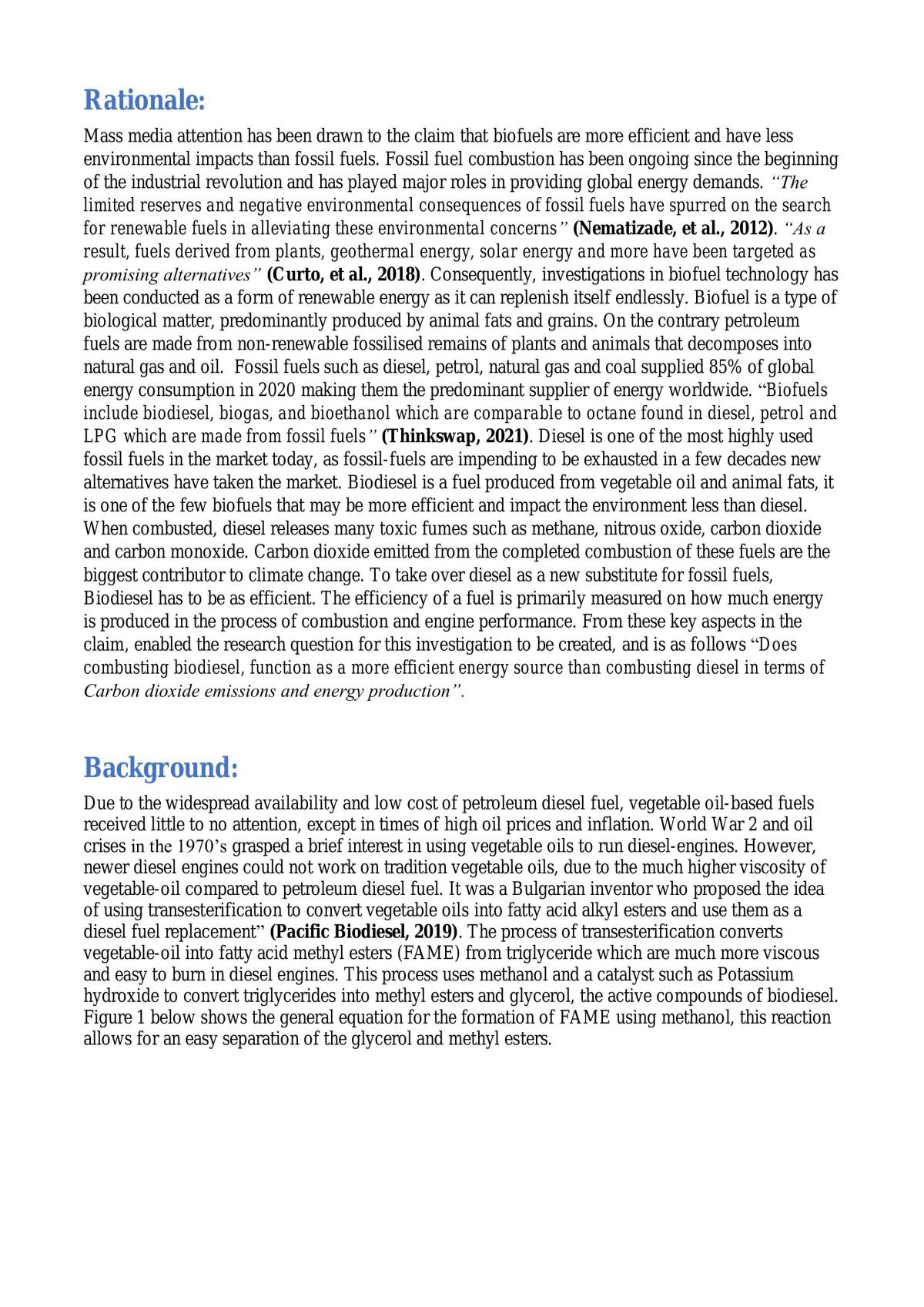 Is biodiesel a more efficient alternative to diesel fuel - Page 2