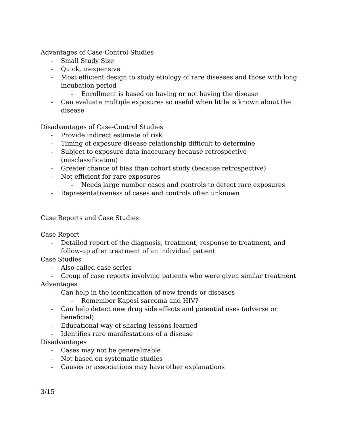 Epidemiology Notes - Page 27