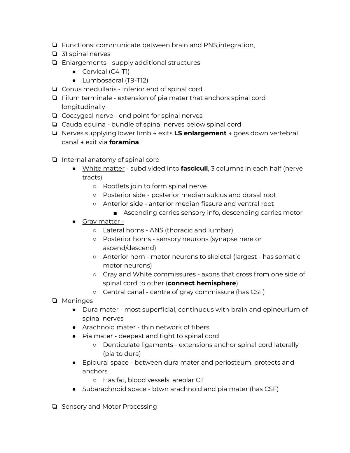 Complete Study Notes - KINESIOLOGY 1A03 - Page 20