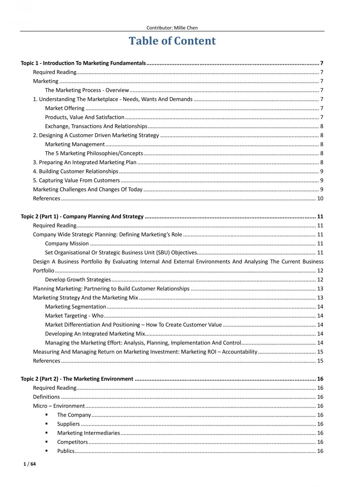 MARK1012 Final Study Notes - Page 2