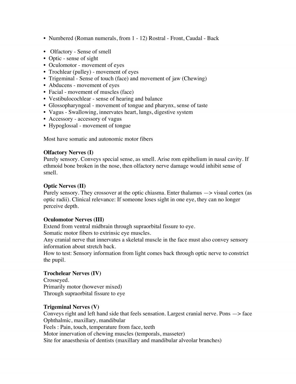 Anatomy & Physiology Systems I Full Notes - Page 31