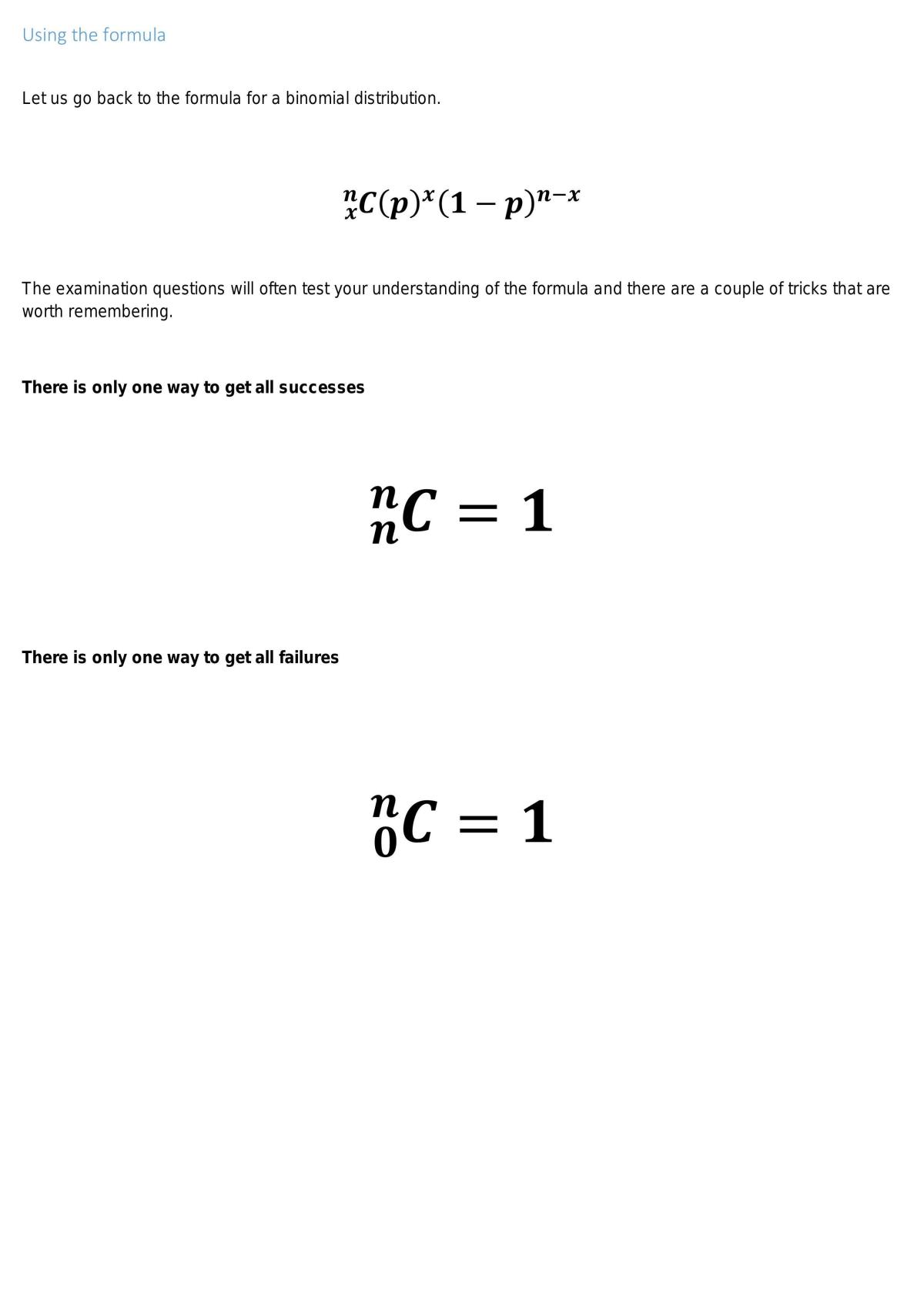 Discrete Random Variables Full Notes - Page 20
