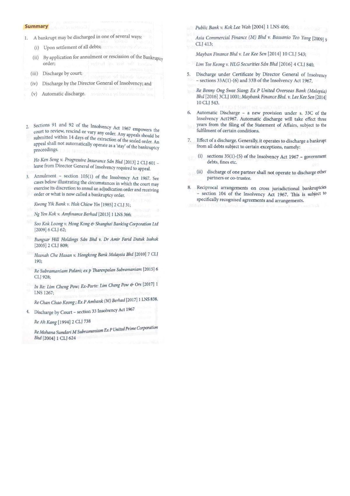 Law of Insolvency Complete Notes - Page 84