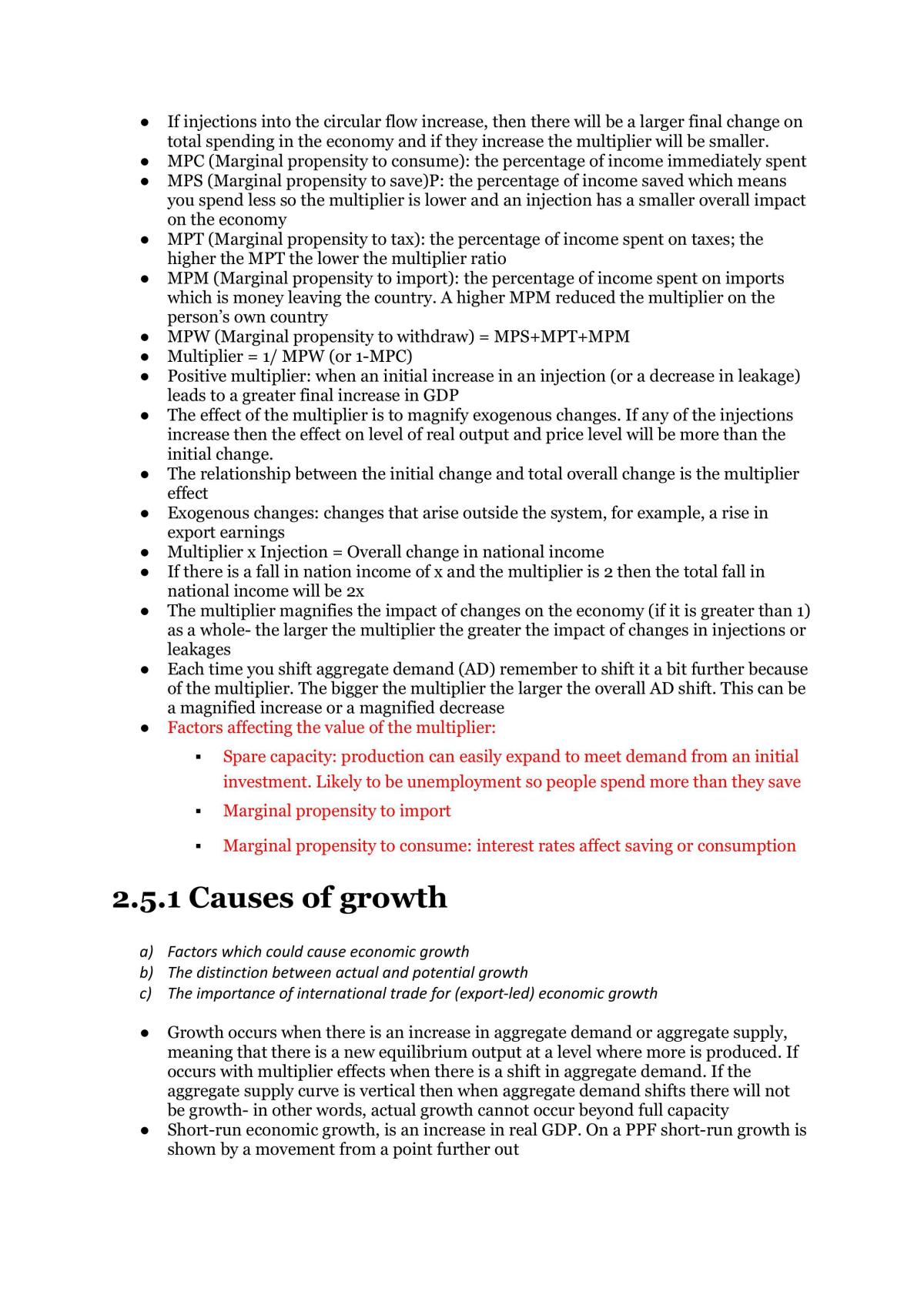 Edexcel Economics A-level Theme 2 Notes - Page 22