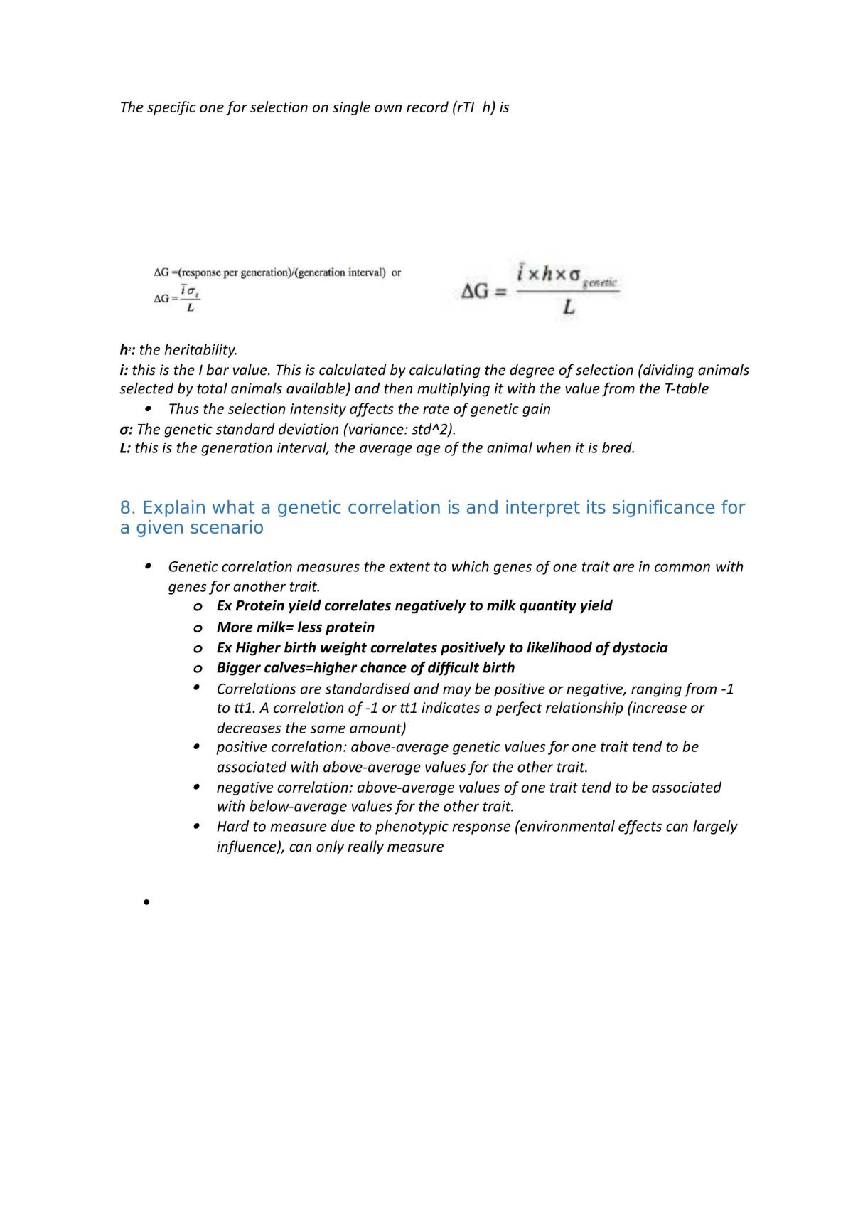 Animal Production for Veterinarians Notes - Page 20