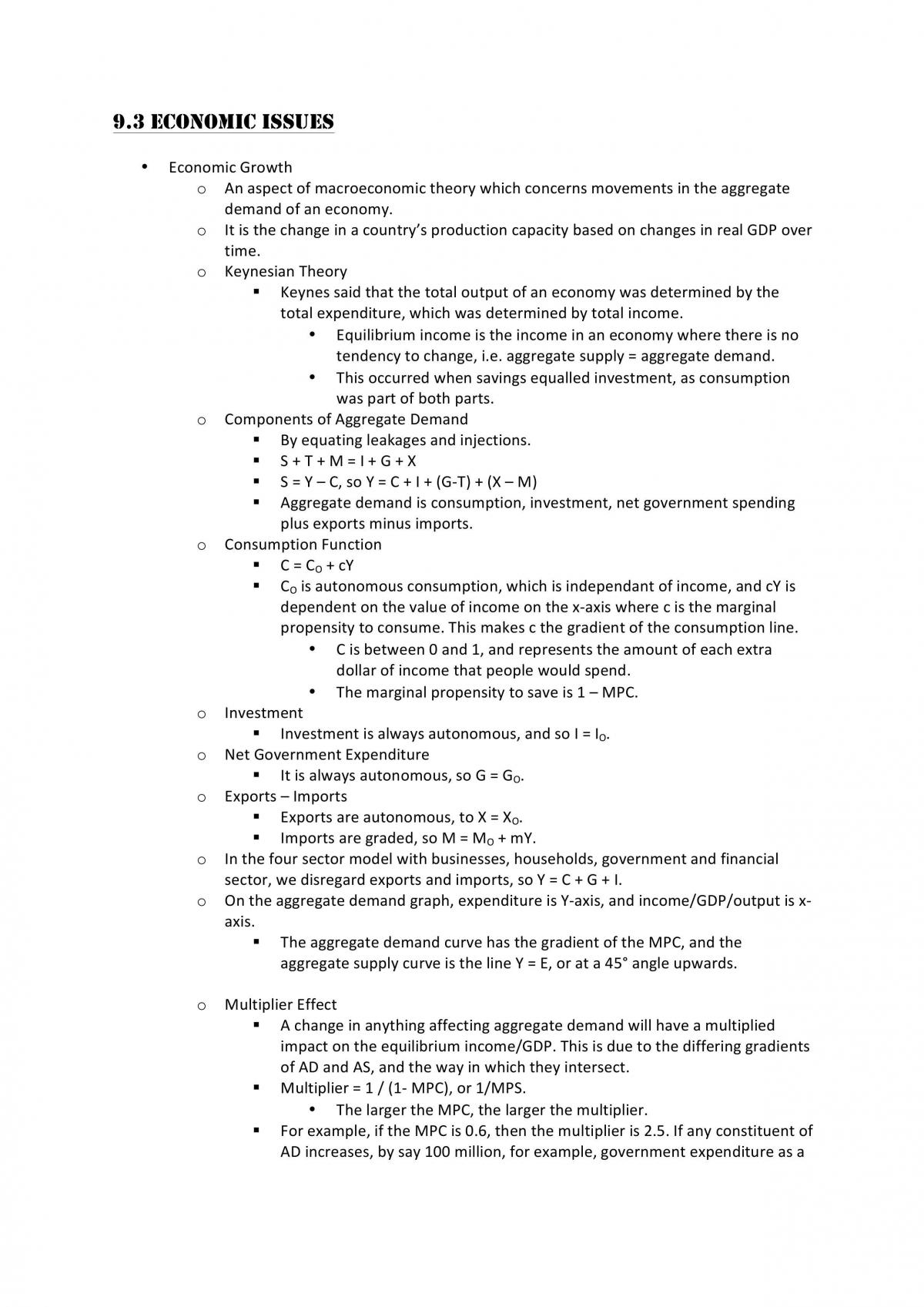 HSC Economics Notes - Page 22