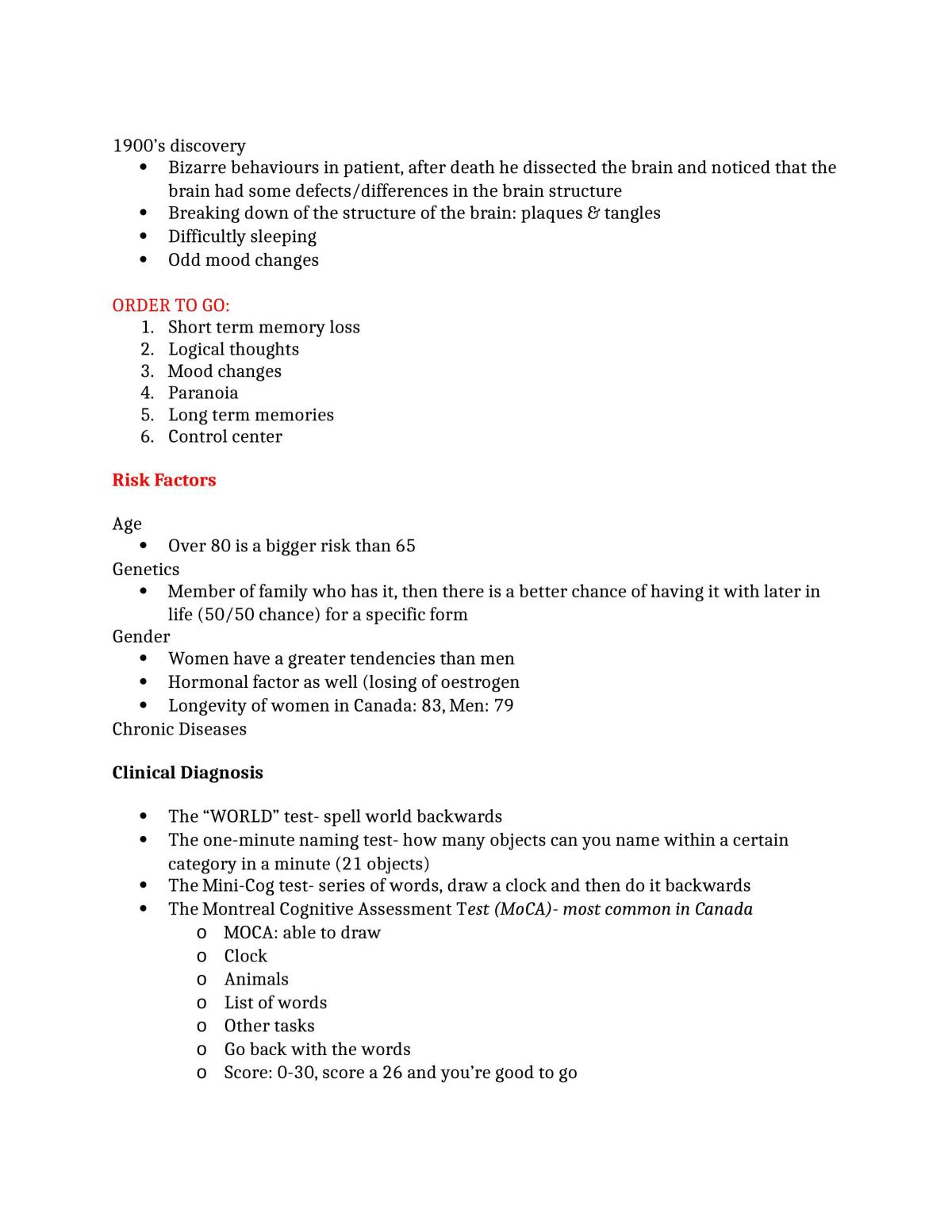 Complete Study Notes - HLTHAGE 1BB3 - Page 26