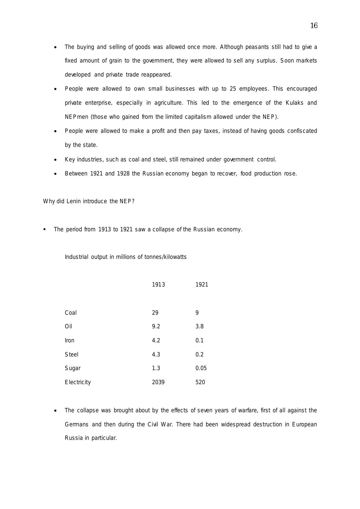 Complete Study Notes - Russia 1917 - 1939 - Page 16