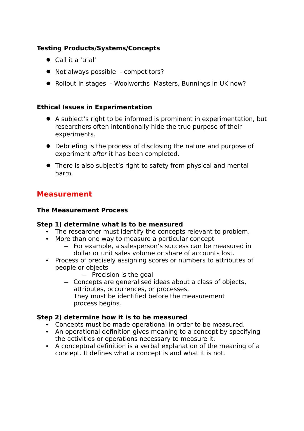 Marketing Research Analysis Notes - Page 19