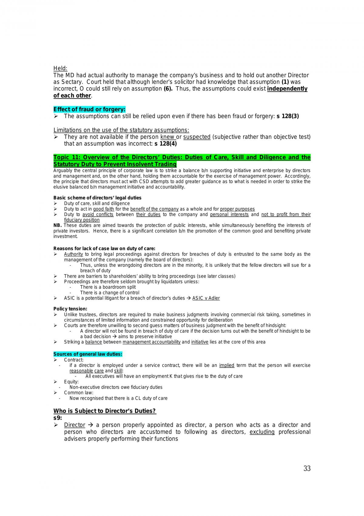 Corps Lecture Notes - Page 33