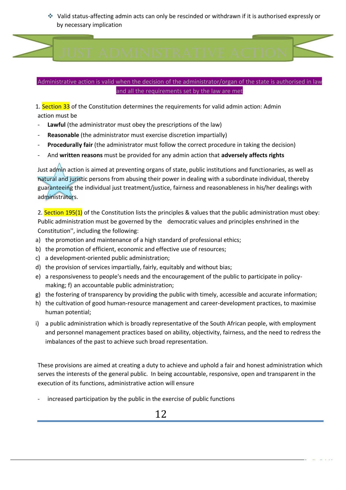 Administrative Law Study Notes - Page 12
