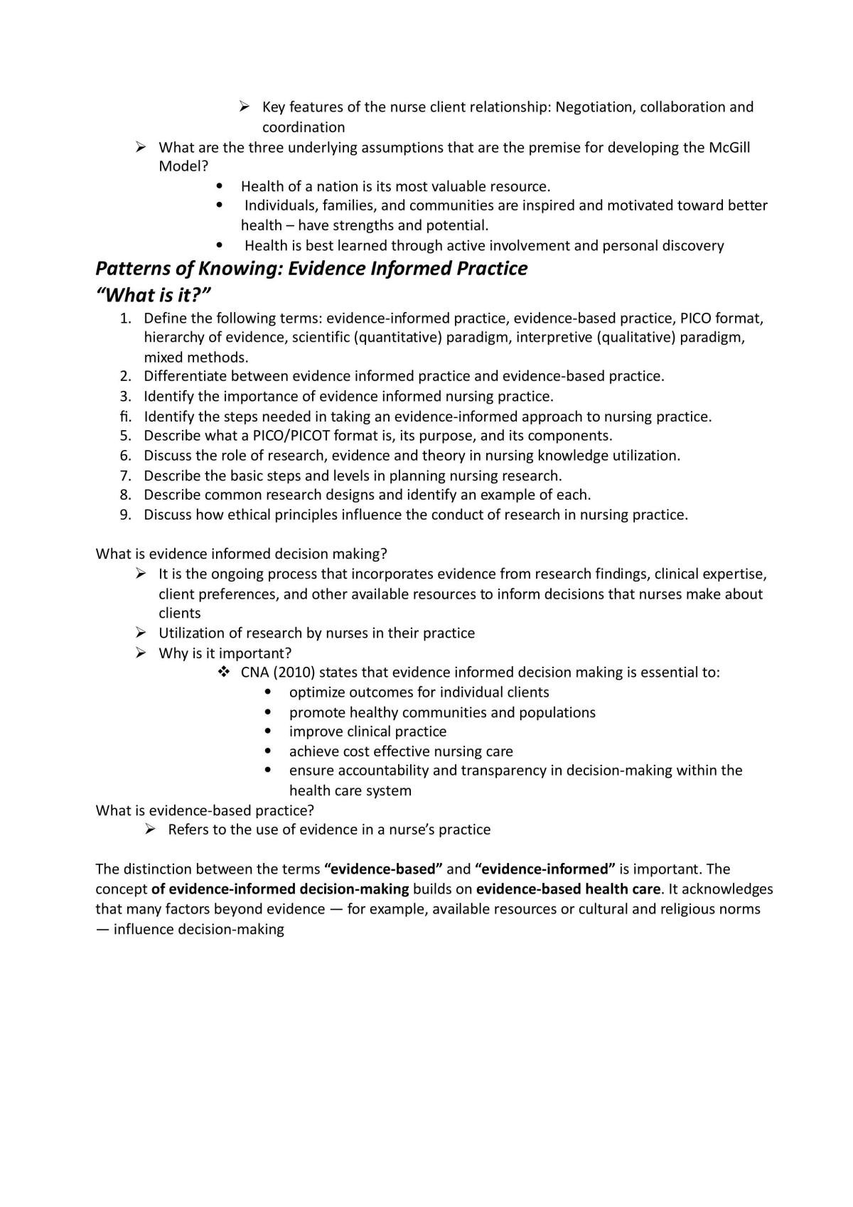 The Discipline of Nursing Course Notes - Page 13