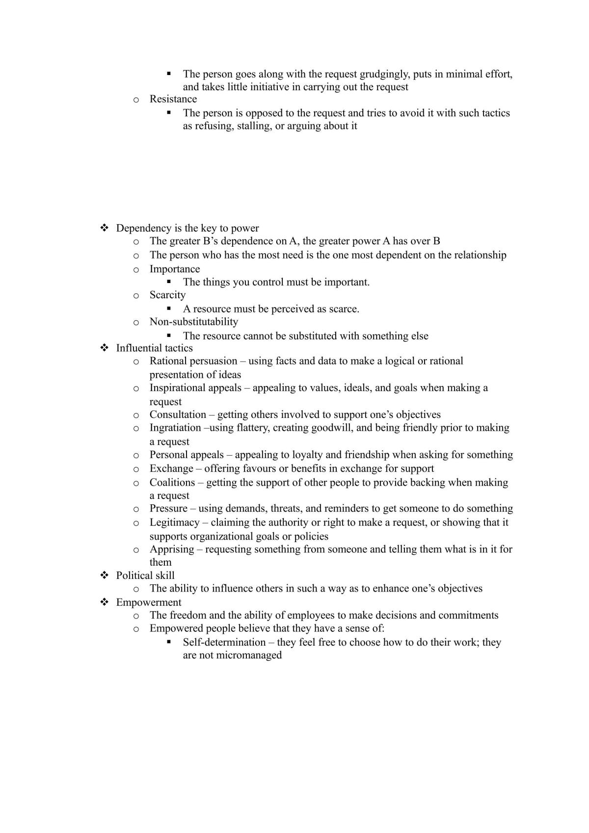 Organizational Behaviour Final Exam Notes - Page 12