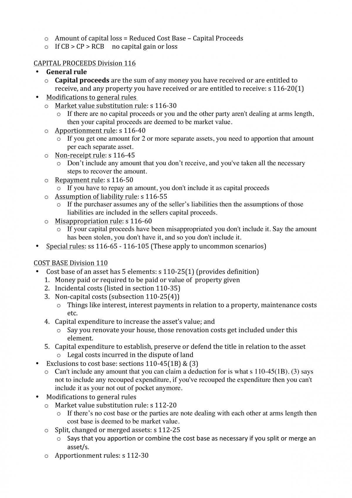 Subject Notes for BLAW30002 Taxation Law I - Page 25