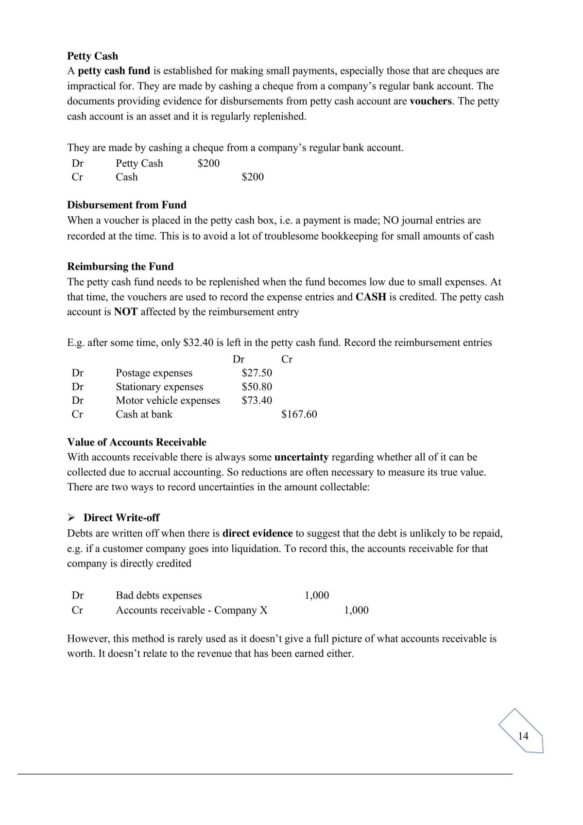 Introduction to Accounting and Finance Notes - Page 13