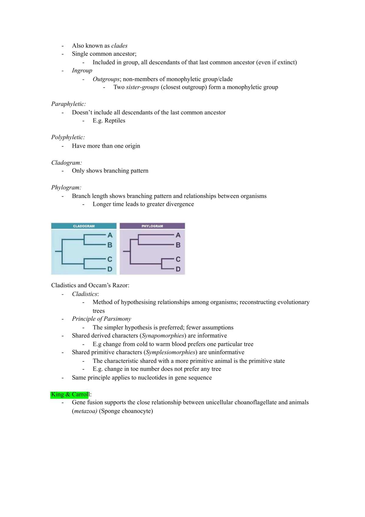 Life on Earth Course Notes - Page 2