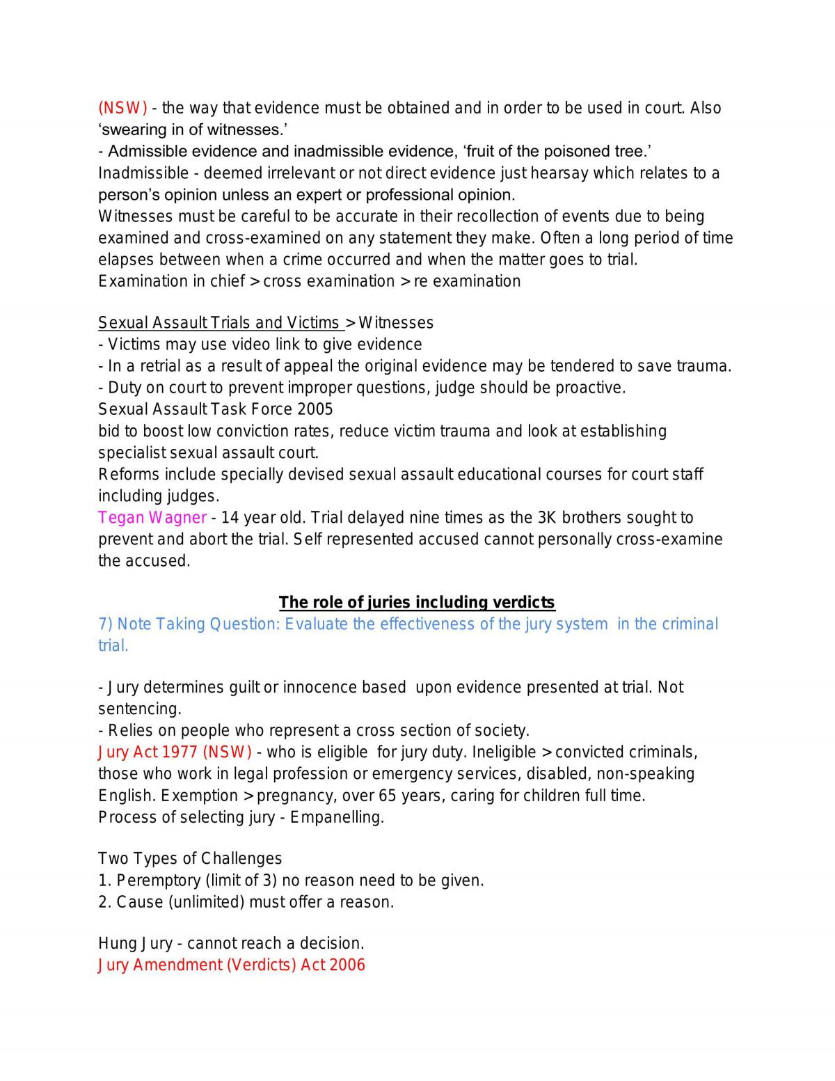 Complete summary notes on the topic of Crime - Page 21